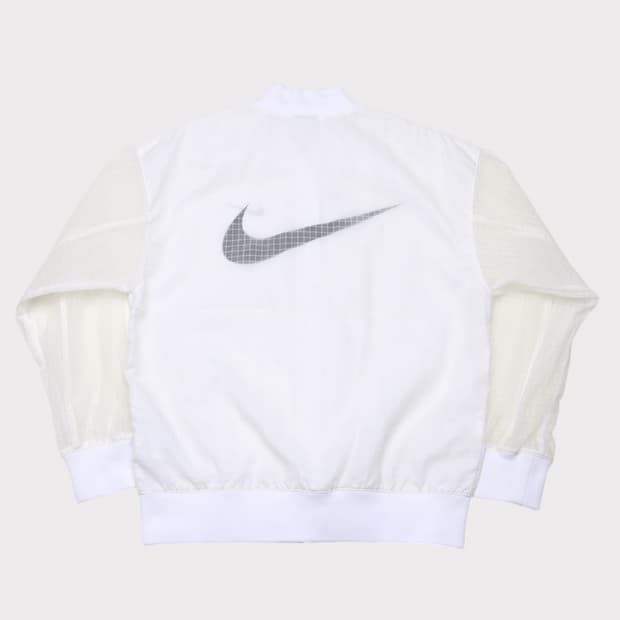 [여성 S] 나이키 빅스우시 에센셜 우븐 바시티 자켓
