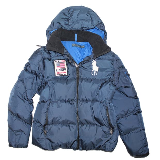 1990s 폴로랄프로렌 빅포니 치프키프 푸퍼 패딩