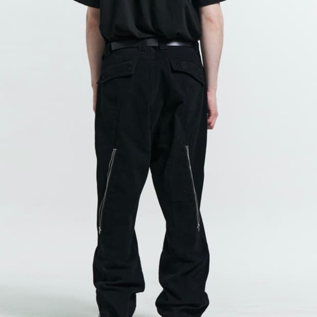 플라스틱프로덕트 mpa 웨이브 지퍼 팬츠 L사이즈