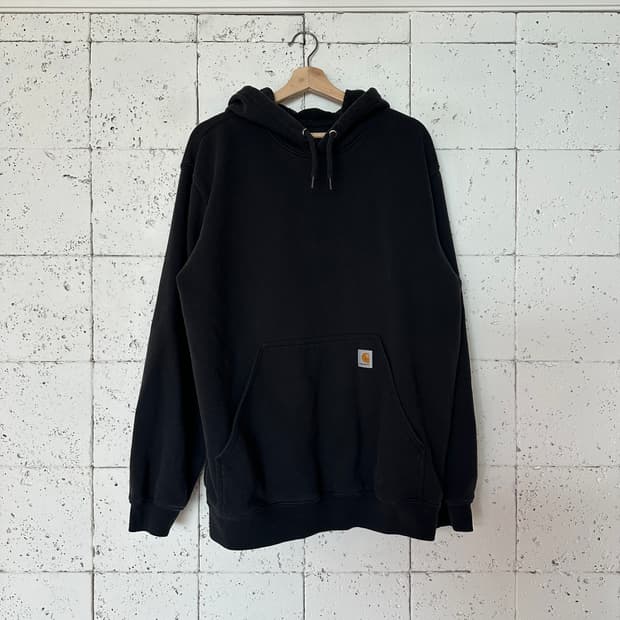 L 칼하트 후드 블랙