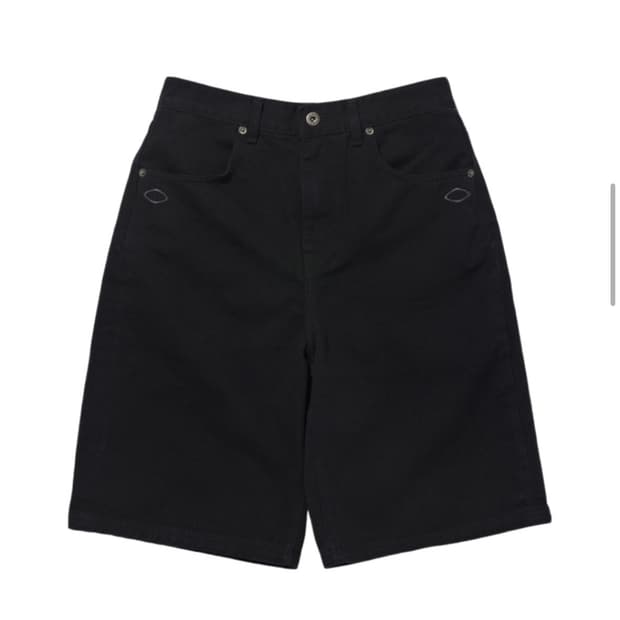 M size) 미스치프 롬버스 블랙 버뮤다 팬츠