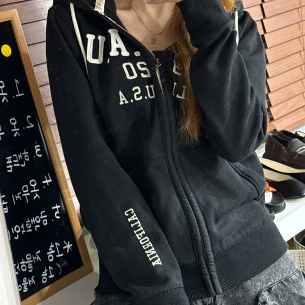 후아유 후드집업