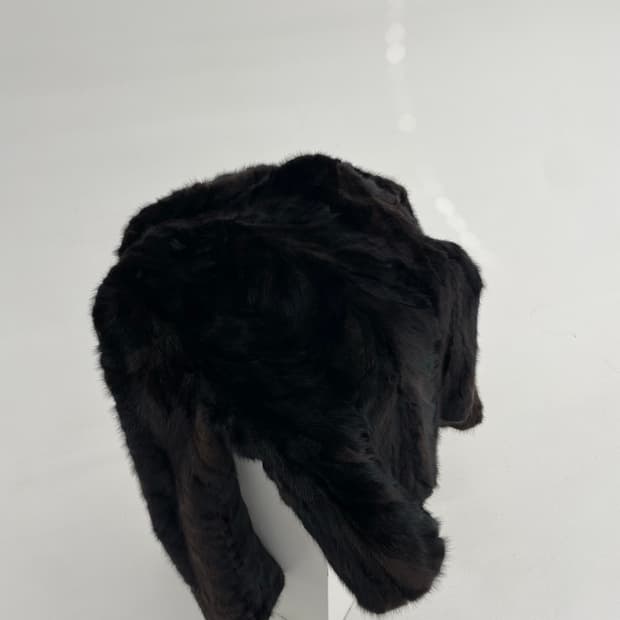 Vintage Brown Fur Jacket 