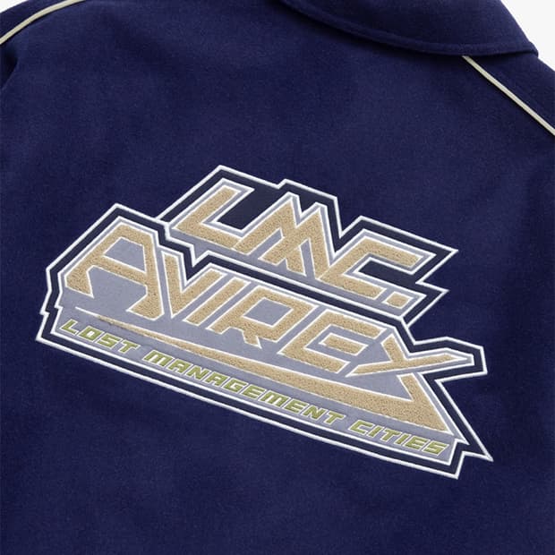 [새상품] 아비렉스 LMC 울 바시티 자켓