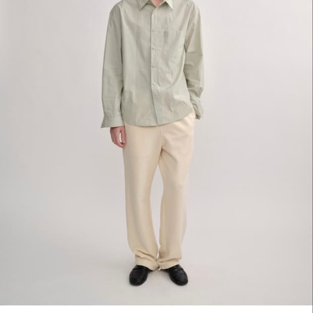 Colorcolour PASTEL SHIRTS (green bean) 1