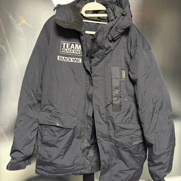 팀 블랙야크 덕다운 패딩