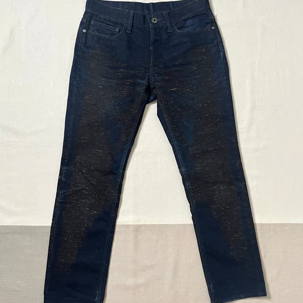 이세이미야케 맨 텍스처믹스 데님팬츠 issey miyake 네프 멜란지