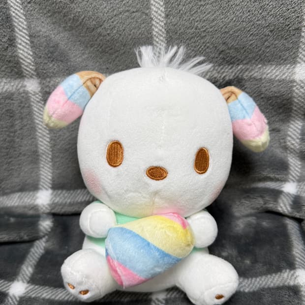 산리오 포차코 마시멜로우 시리즈 트위스트 인형