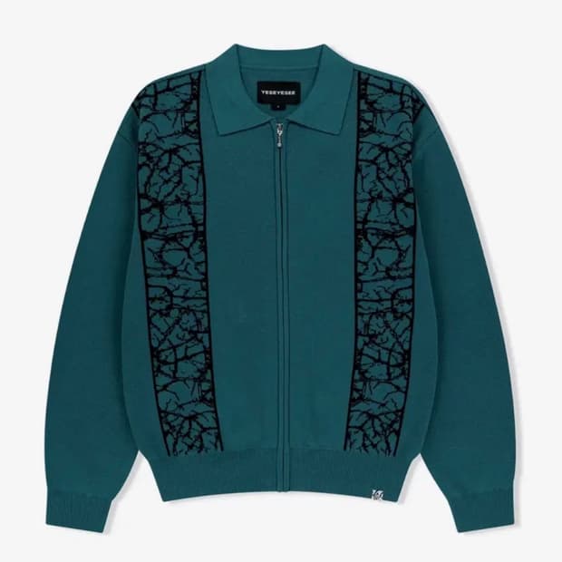 예스아이씨 니트 집업