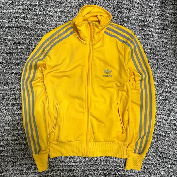 (M) 아디다스 백로고 져지 옐로우