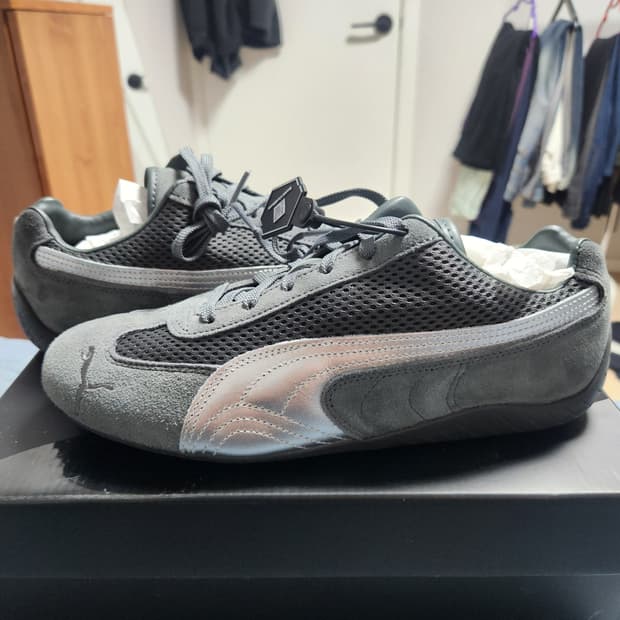 푸마 스피드캣 프리미엄 그레이 매트 실버