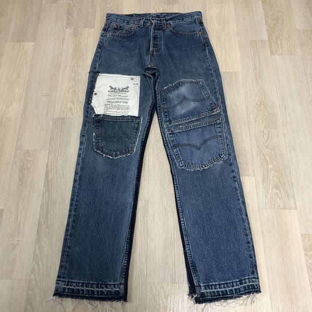 (30) 리바이스 Levi's 영국제 리워크 590 스트레이트 데님