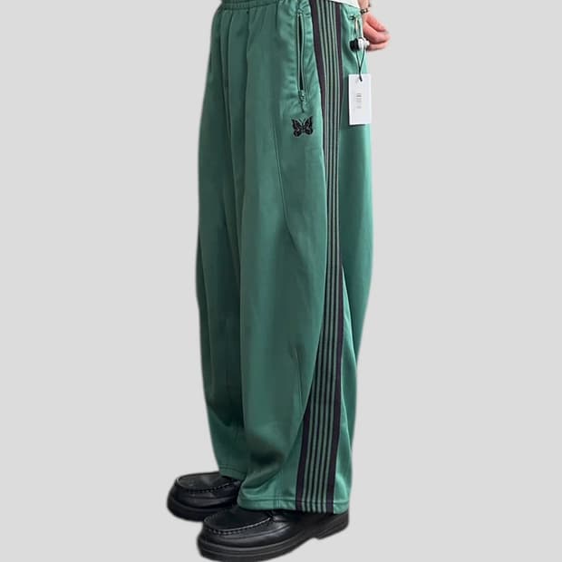 [M] 니들스 hb 트랙팬츠 에메랄드 그린