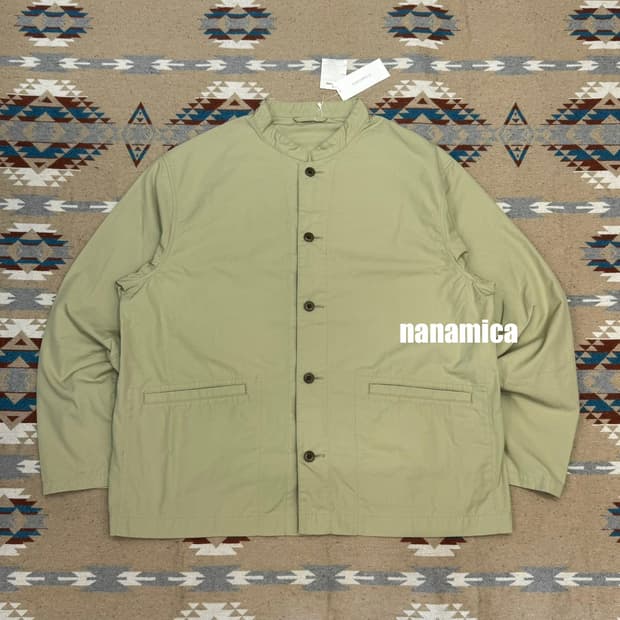 [L][105] 나나미카 벤드 카라 셔츠 자켓 