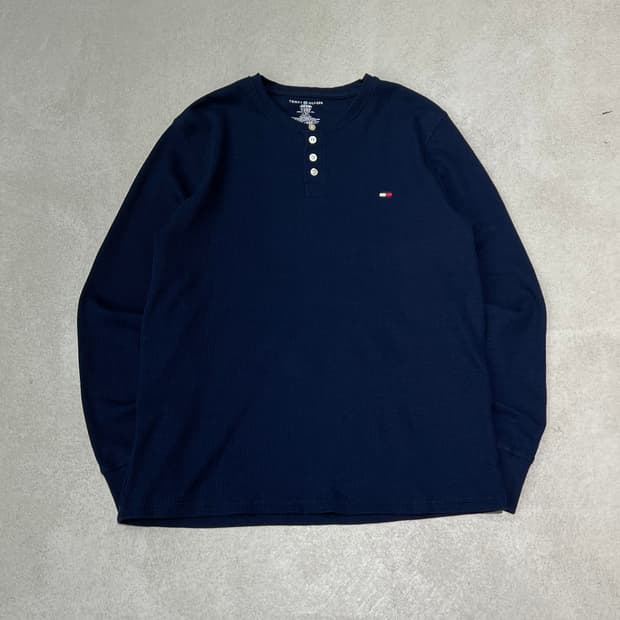 타미힐피거 헨리넥 티셔츠 s10265