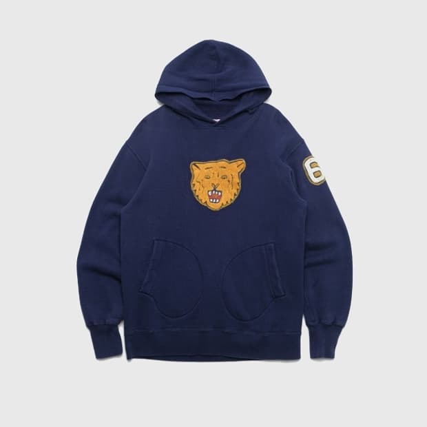 loopwheel hooded sweatshirt