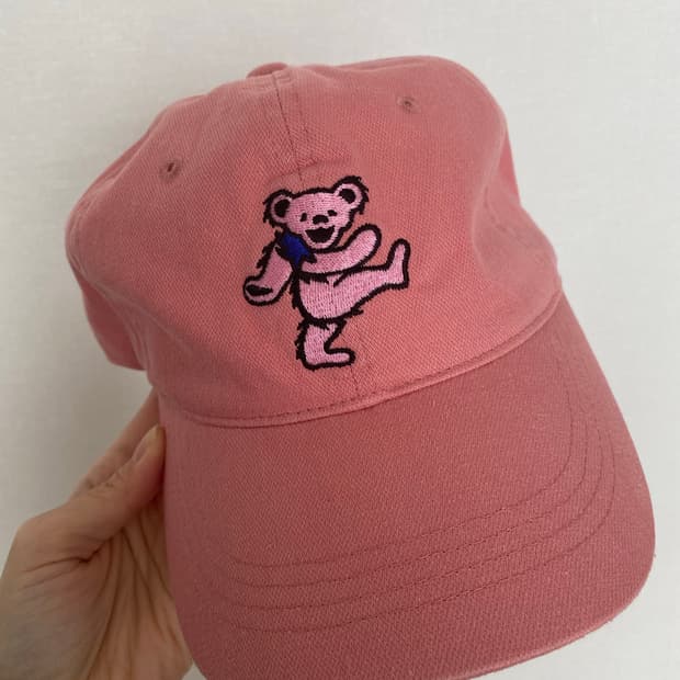 디스이즈네버댓 그레이트풀 데드 댄싱 베어 캡 모자