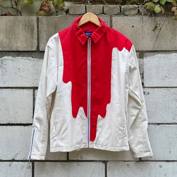 해피피플갤러리 페인팅 자켓 (RED)