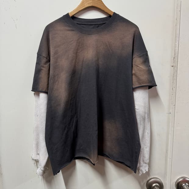 빈티지 레이어드 긴팔