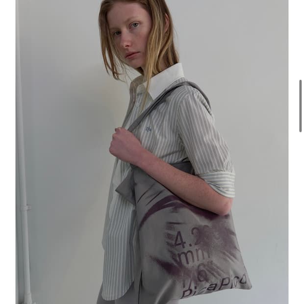 pica 파이카 숄더백 EYES COTTON SHOULDER BAG