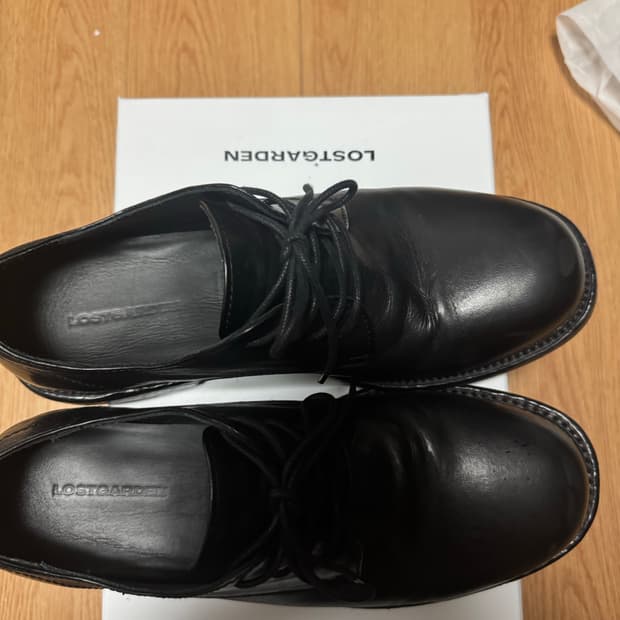 로스트가든 워시드 더비 블랙 44