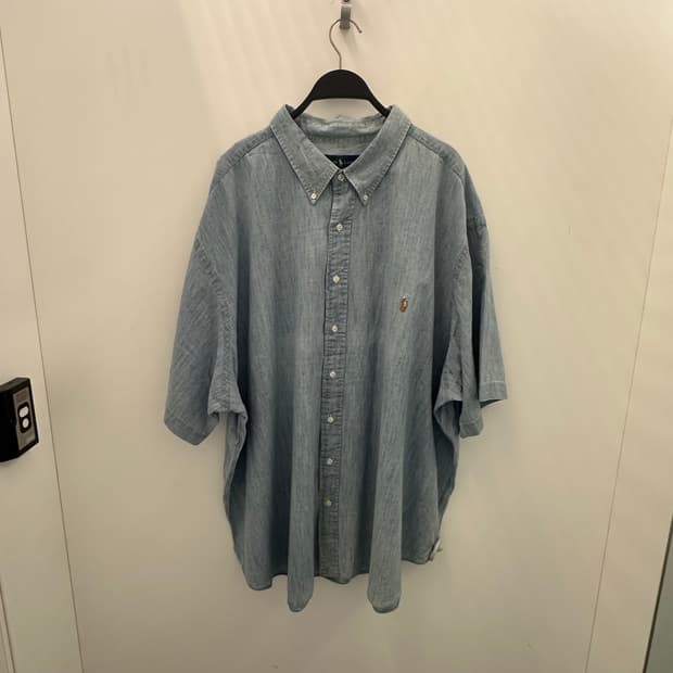 POLO 폴로 연청 반팔셔츠