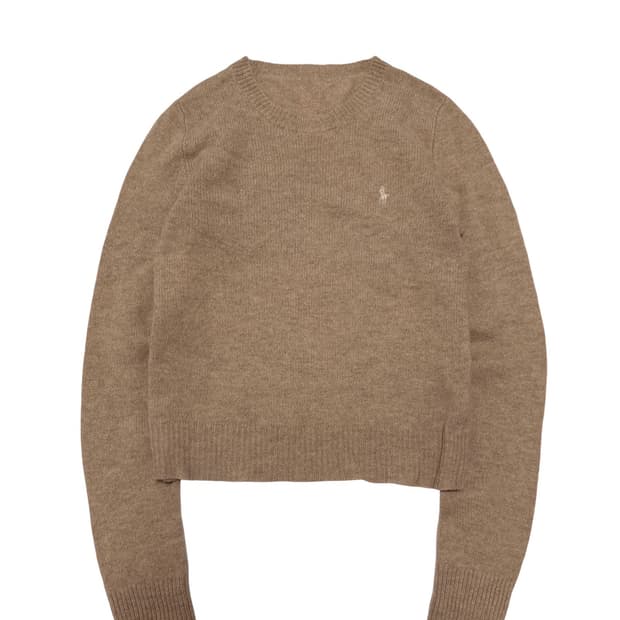 폴로 랄프로렌 베이지 니트