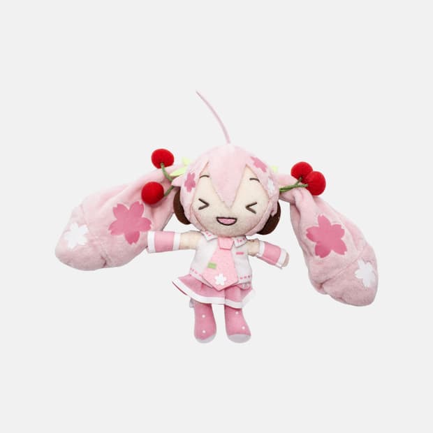 하츠네 미쿠 사쿠라 미쿠 마스코트 스트랩 키링 인형