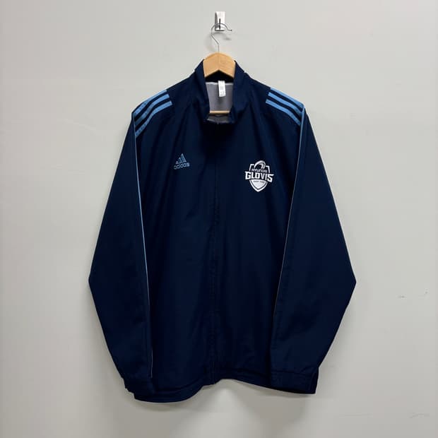 아디다스 삼선 바람막이 네이비 3XL [50813]