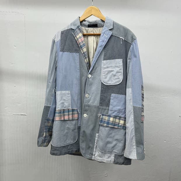 [XL] ITALY MADE POLO  PATCHWORK BALZER