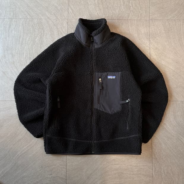 파타고니아 정품 레트로x 플리스 블랙 자켓