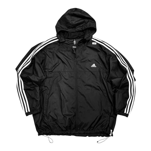 ✨ (바배) 아디다스 검흰 삼선 후드 바람막이 