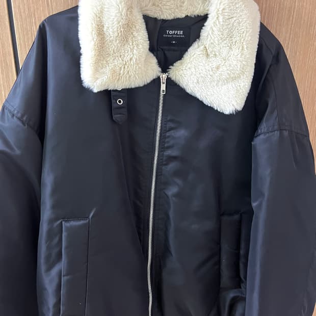 퍼 카라 오버핏 엠에이원 (BLACK) T200002 / 블루종 점퍼