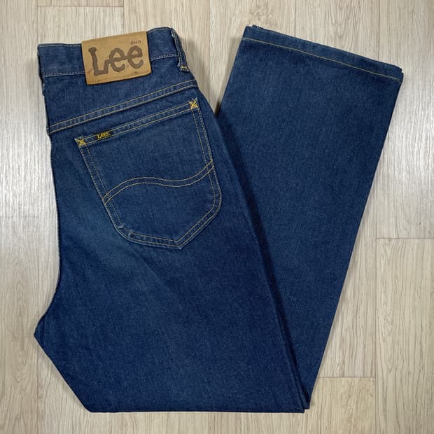 29~30) 90's Lee 재팬 X 에드윈 201 진청 데님팬츠(일본제