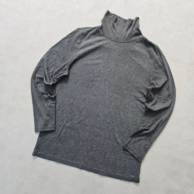 66 빈티지 여성 터틀넥 긴팔티 0407Y