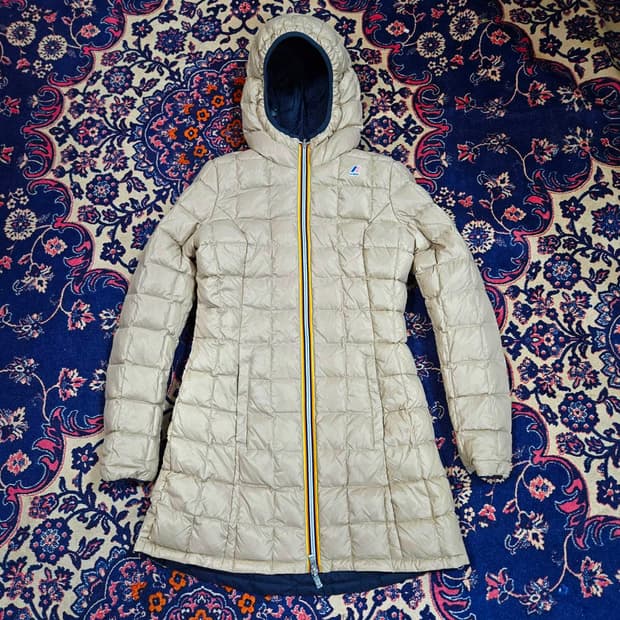 까웨(K-WAY) in 프랑스 데니스 써모 리버시블 다운 자켓
