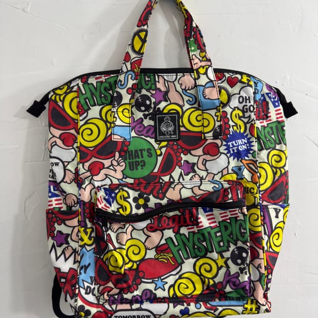 hysteric mini printing backpack