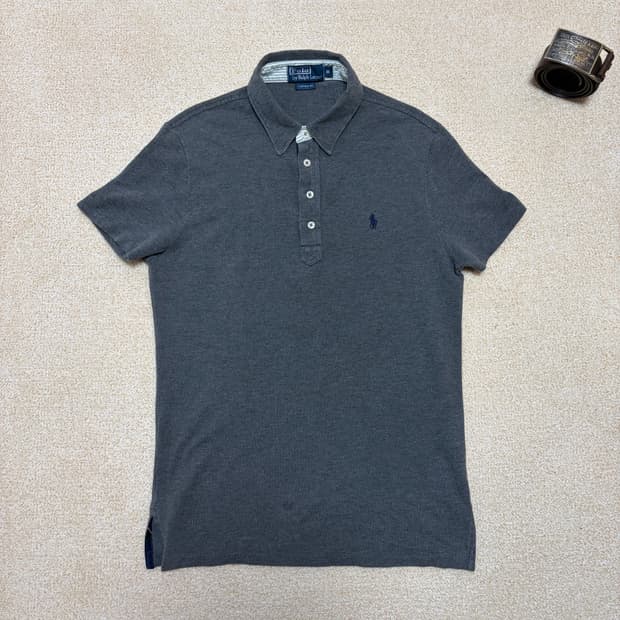 M) 폴로 랄프로렌 반팔 카라티 pk티 그레이
