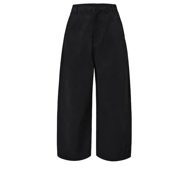 아모멘토 / 커브드 심 데님 블랙