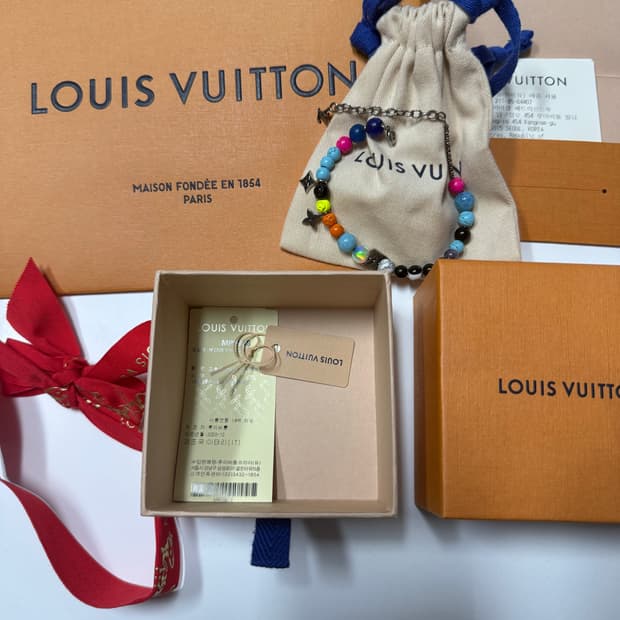 루이비통 비즈 팔찌
