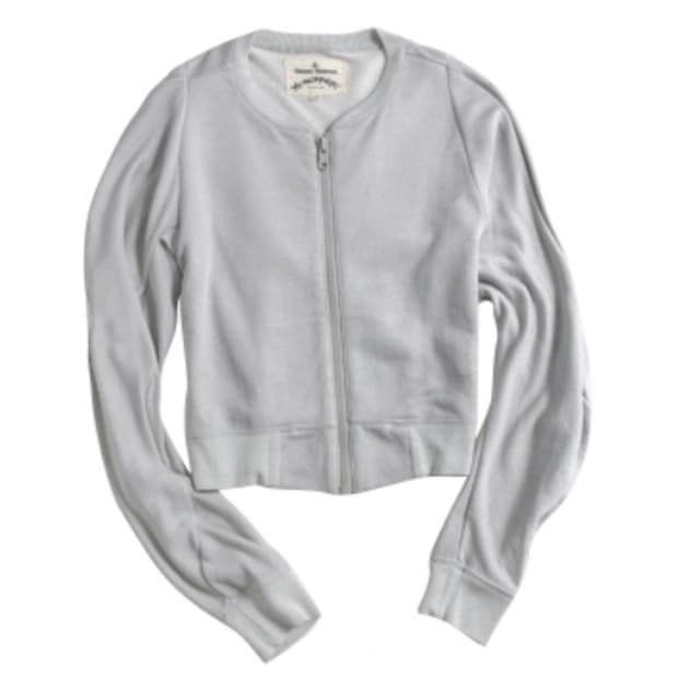 Vivienne Westwood silver zip-up jacket
