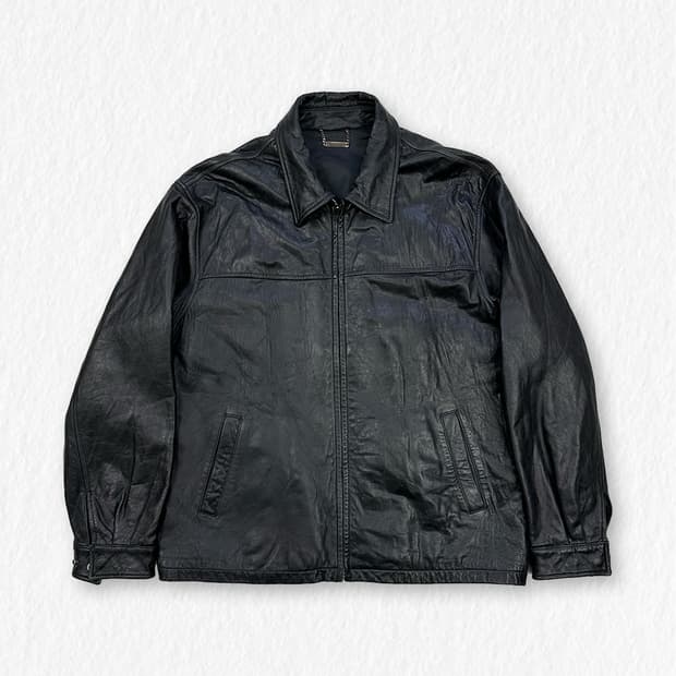 caspi 양가죽 쉽레더 자켓