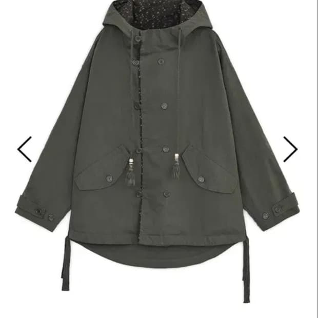 허그유어스킨 야상자켓 워시드 필드 자켓 카키