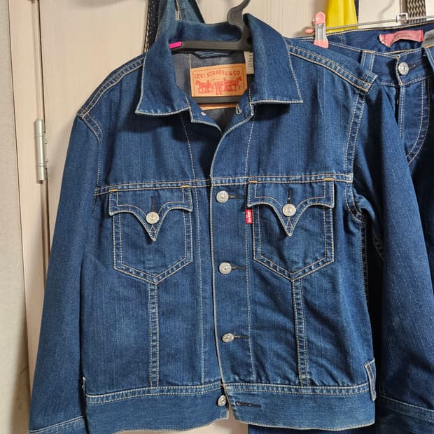 00s levis type1 청셋업 m/30 리바이스 빈티지 상하의