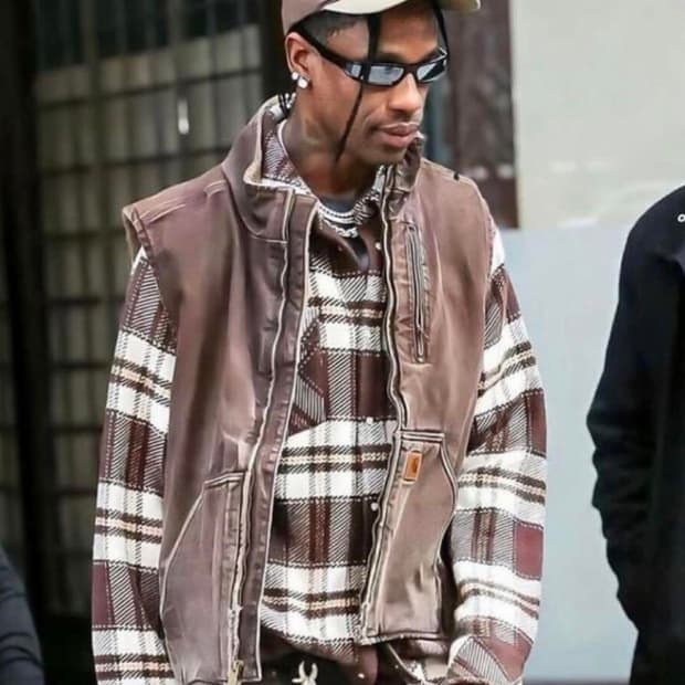 빈티지 칼하트 쉐르파 라인드 베스트 V33DKB