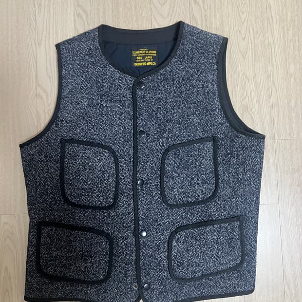 오콘쿼 솔트앤페퍼 조끼 (브라운스비치 베스트)