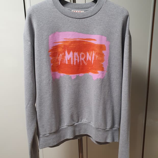 마르니 MARNI 그레이 맨투맨