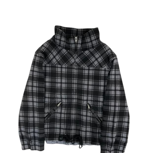 마크제이콥스 체크 누빔 자켓