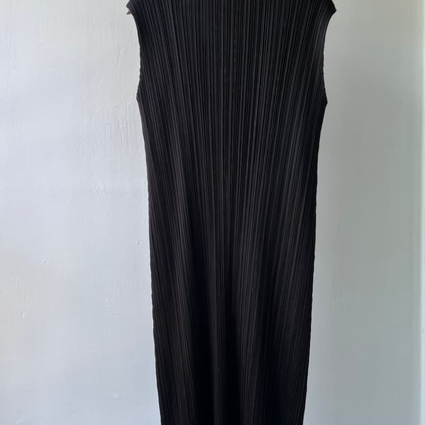 플리츠플리즈 나시 롱 원피스