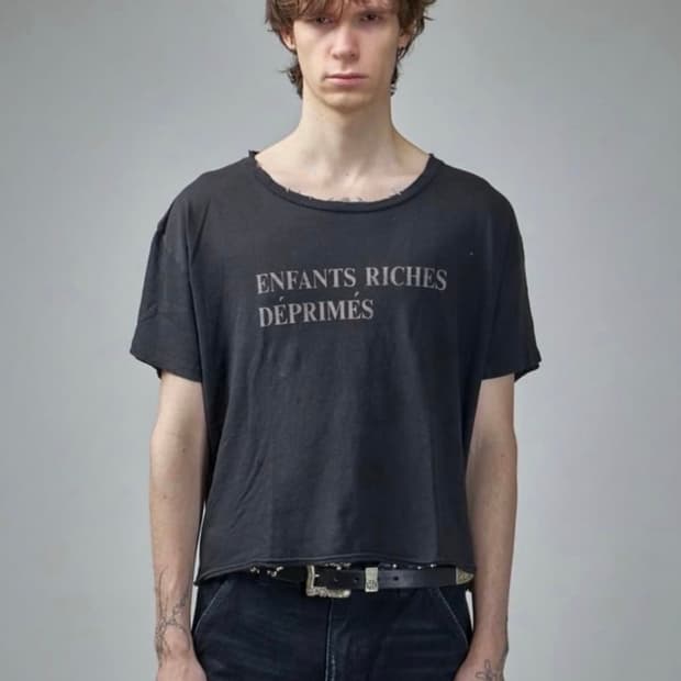 앙팡리쉬데프리메 클래식 로고 디스트로이드 반팔 M